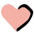 coeur-rose